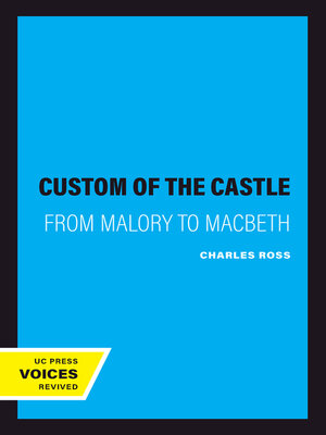 cover image of The Custom of the Castle